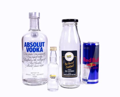 Absolut Vodka mit Red Bull