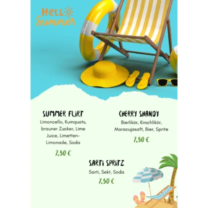 Sommerkarte