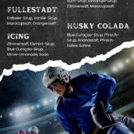Eishockey Sonderkarte alkoholfrei
